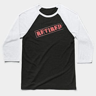 Retired Baseball T-Shirt